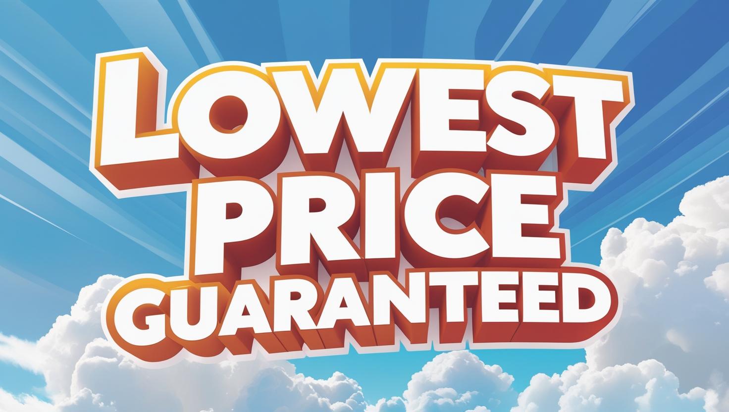 Lowest price guaranteed